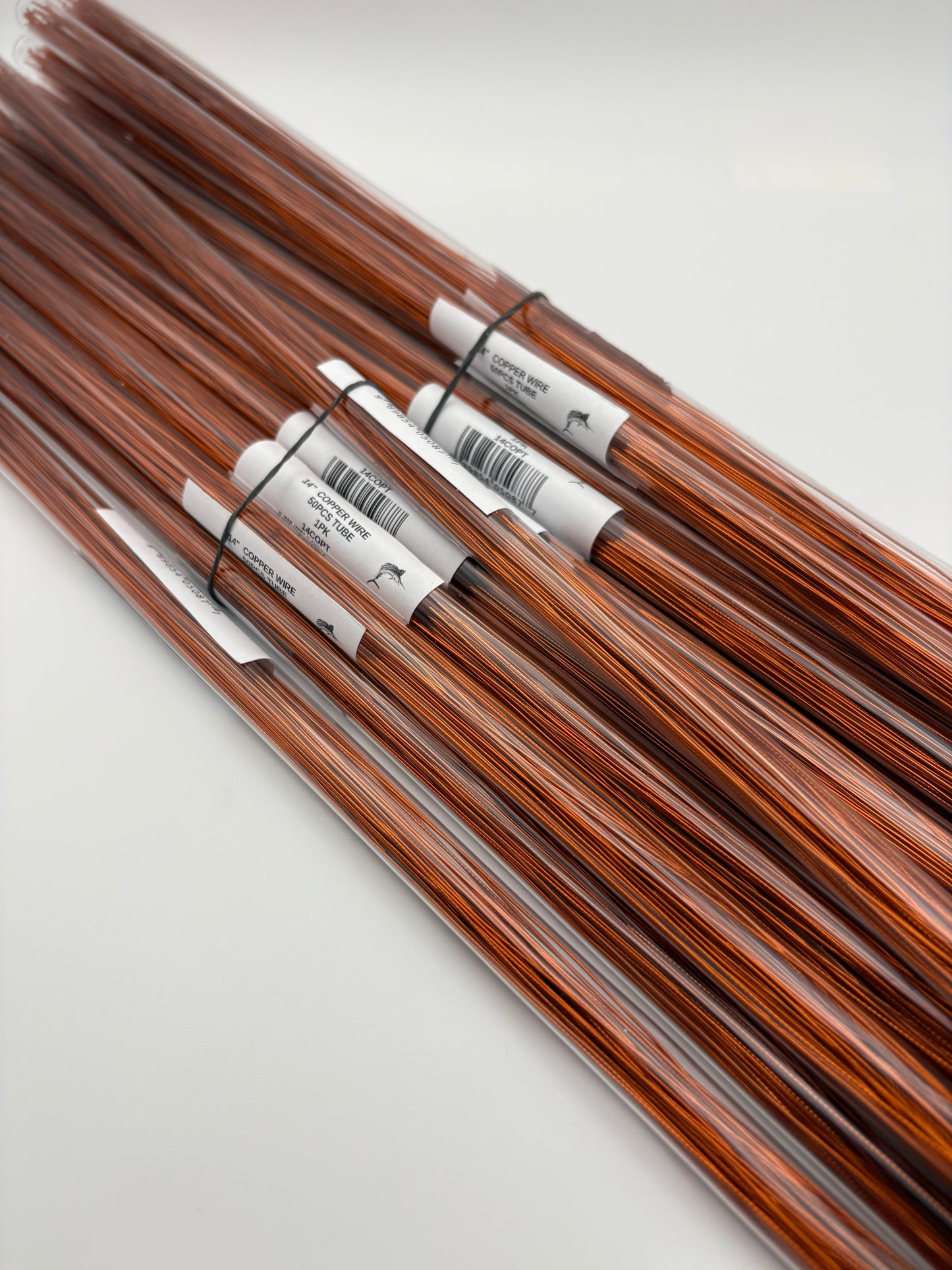 Fish N Stik Copper Rigging Wire (14 inch/ 50 pack)