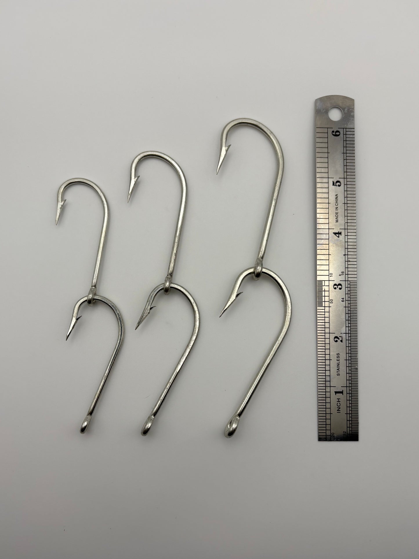 Inline 2 X Strong Mustad O'shaughnessy 3407ss-DT Duratin